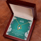 To My Mom | I Love You - Forever Love Necklace