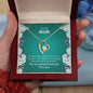 To My Mom | I Love You - Forever Love Necklace