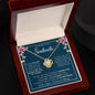To My Beautiful Soulmate | I Love You, Forever & Always - Love Knot Necklace