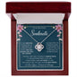 To My Beautiful Soulmate | I Love You, Forever & Always - Love Knot Necklace