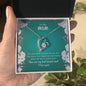 To My Mom | I Love You - Forever Love Necklace