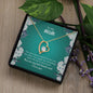 To My Mom | I Love You - Forever Love Necklace